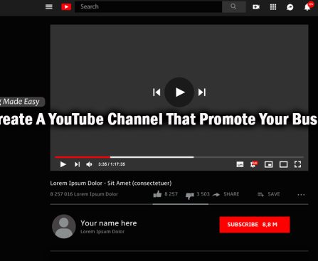How To Create A YouTube Channel