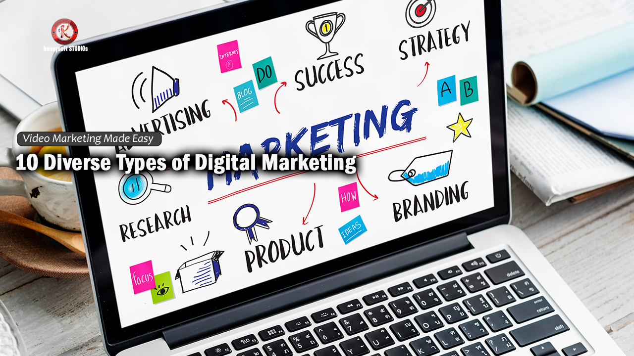 10 Diverse Types of Digital Marketing